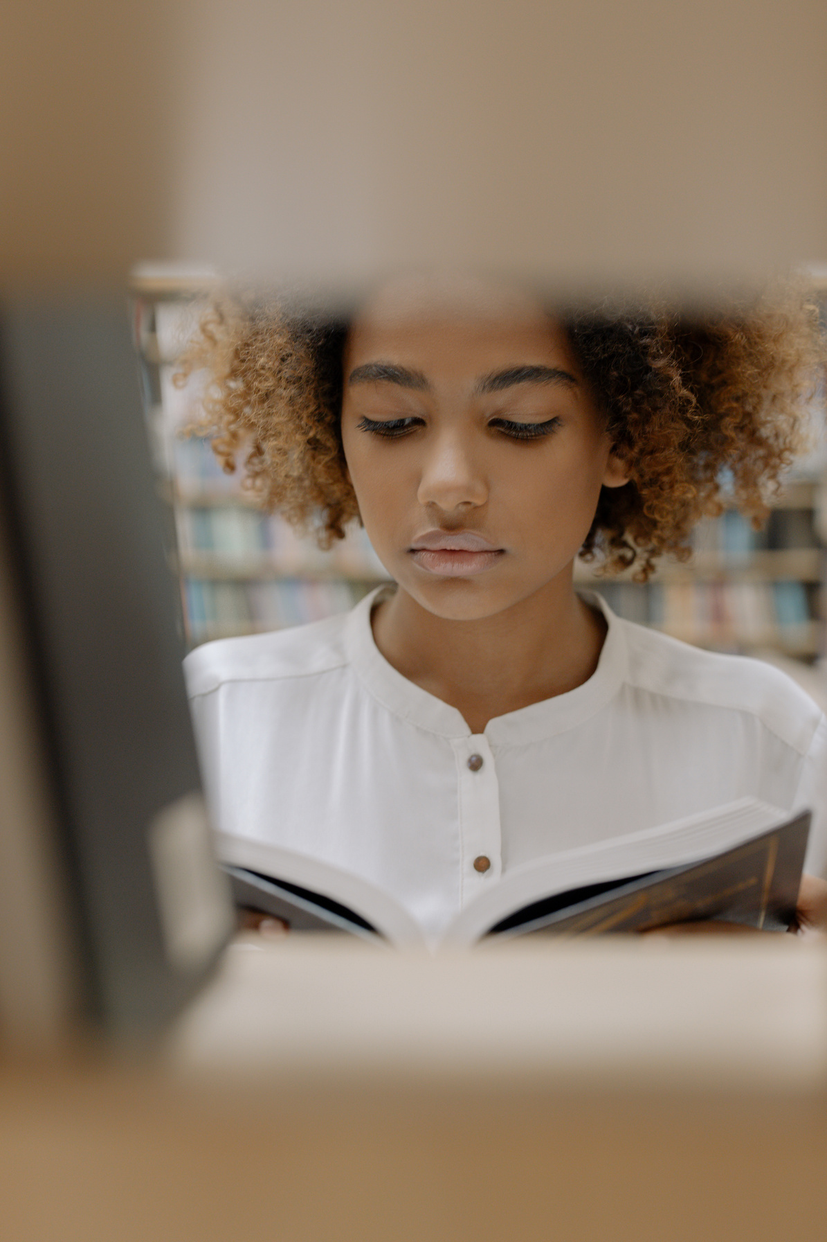 Woman Reading A Book